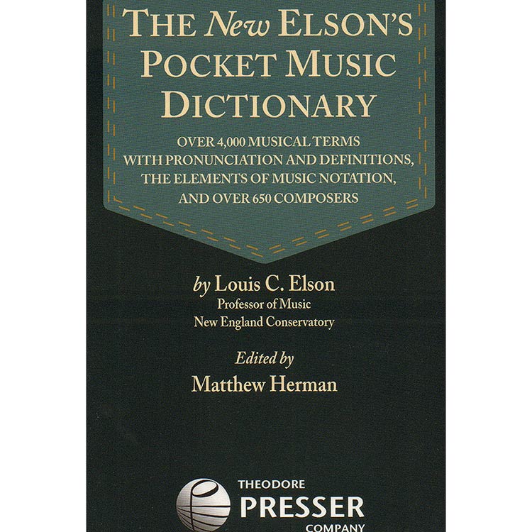 Elson's New Pocket Music Dictionary (TP)