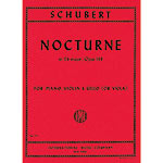 Nocturne (Notturno) in E-flat Major, Op.148 (D.897) for piano trio; Franz Schubert