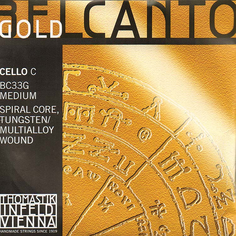 Belcanto Gold Cello C String: Medium