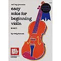 Easy Solos for Beginning Violin; Craig Duncan (Mel Bay)