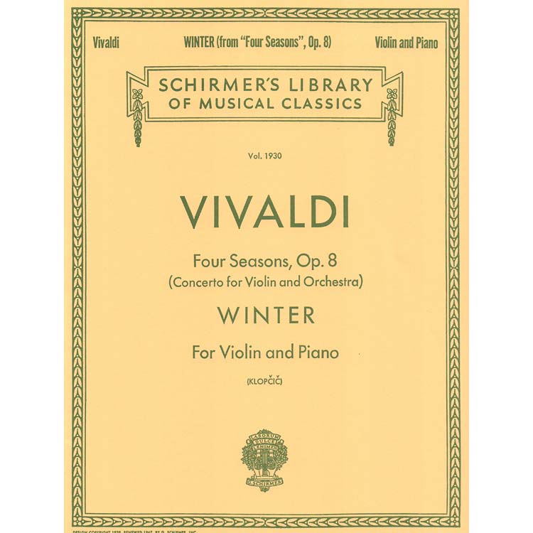 Four Seasons, op. 8, no. 4 